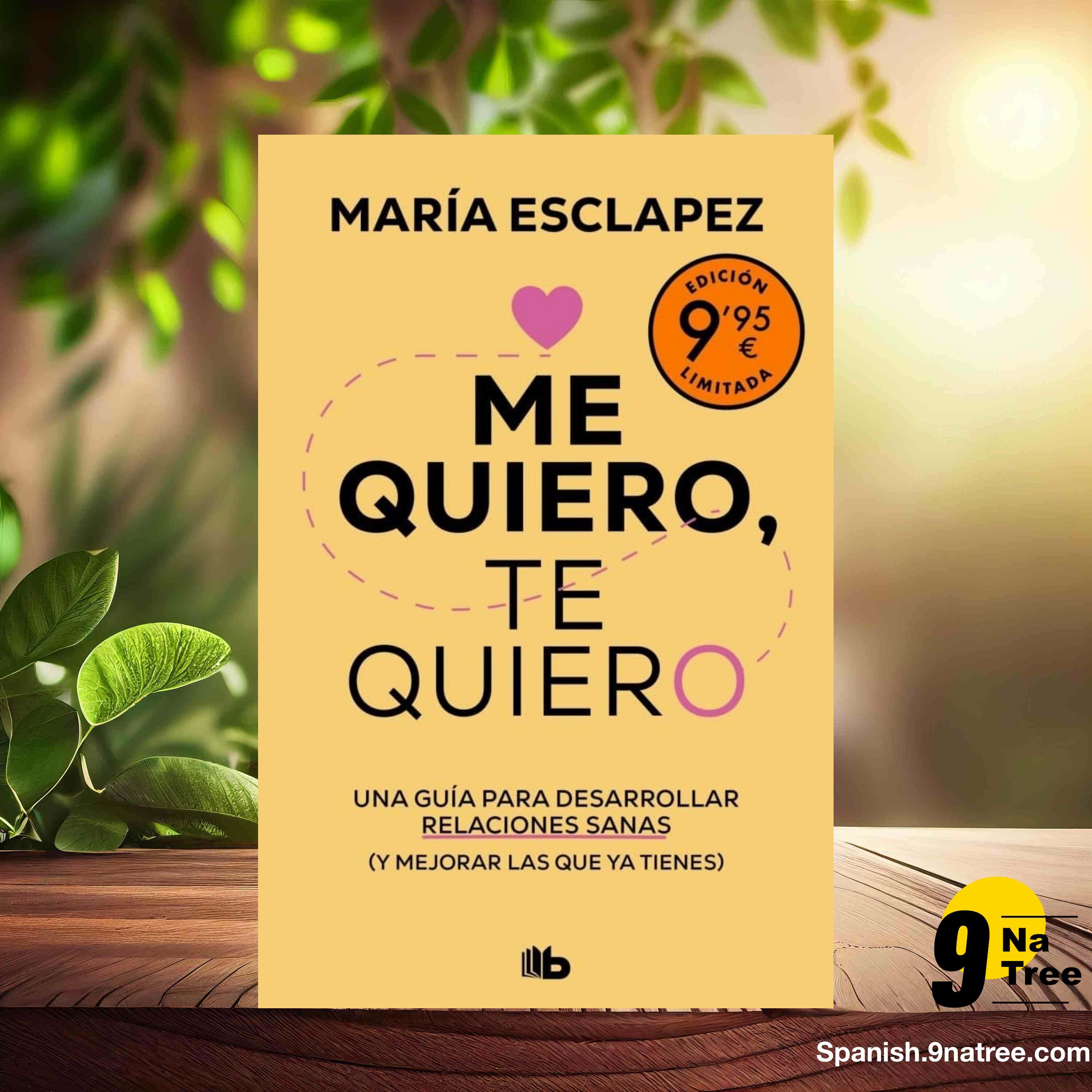 [Reseña] Me quiero, te quiero  (María Esclapez) Resumida. episode artwork