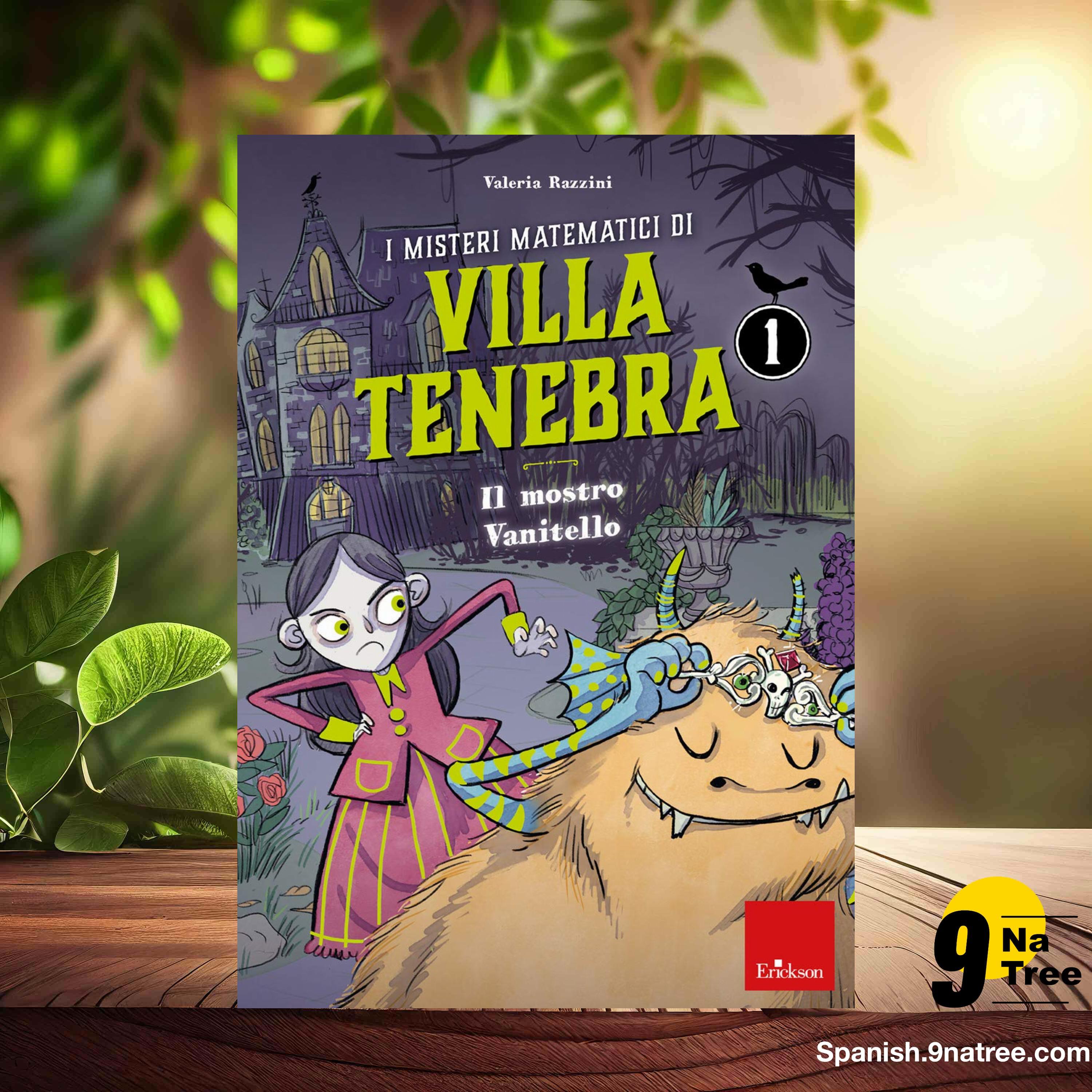[Reseña] I misteri matematici di villa Tenebra. Il mostro vanitello   (Valeria Razzini) Resumida. episode artwork