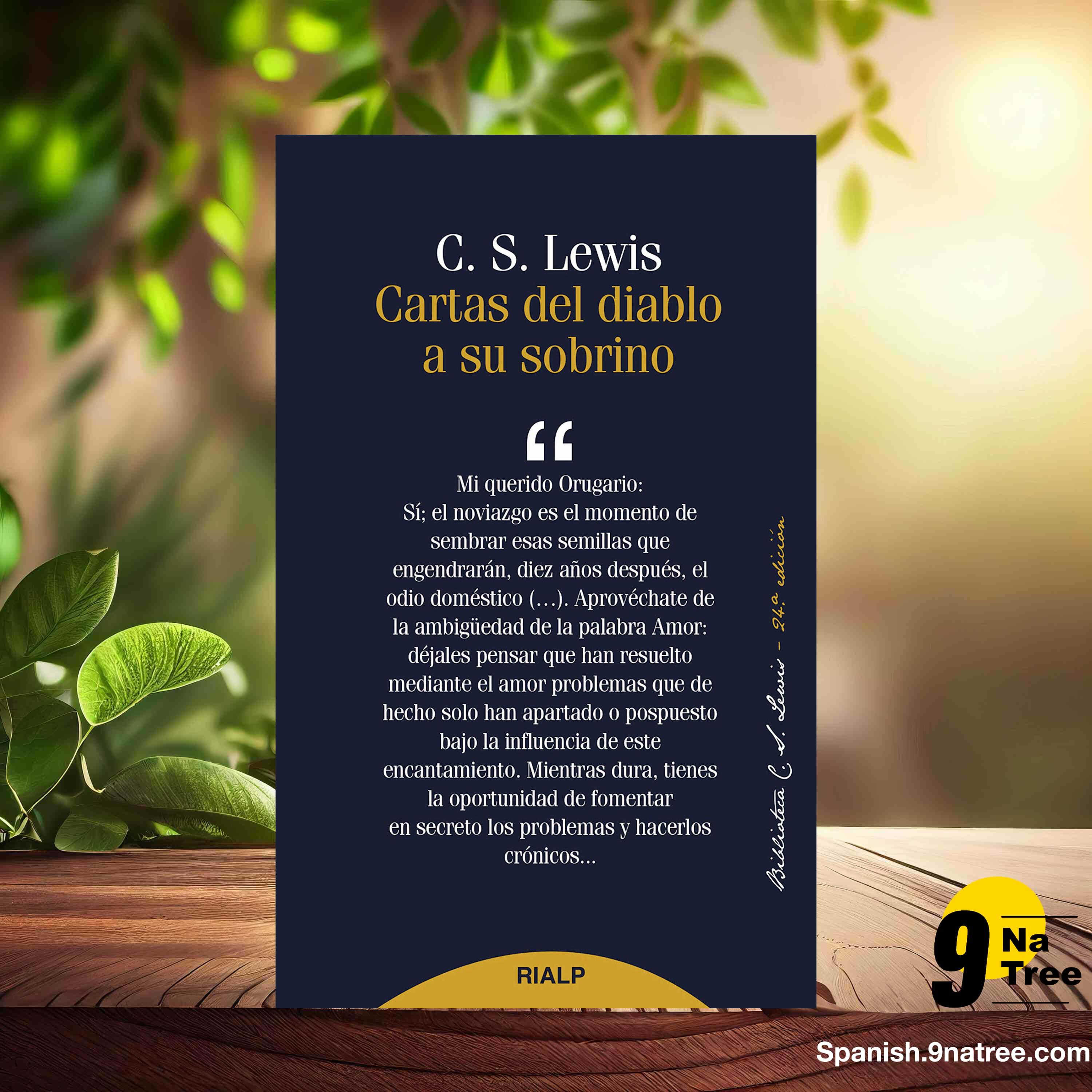 [Reseña] Cartas del diablo a su sobrino (C.S. Lewis) Resumida. episode artwork