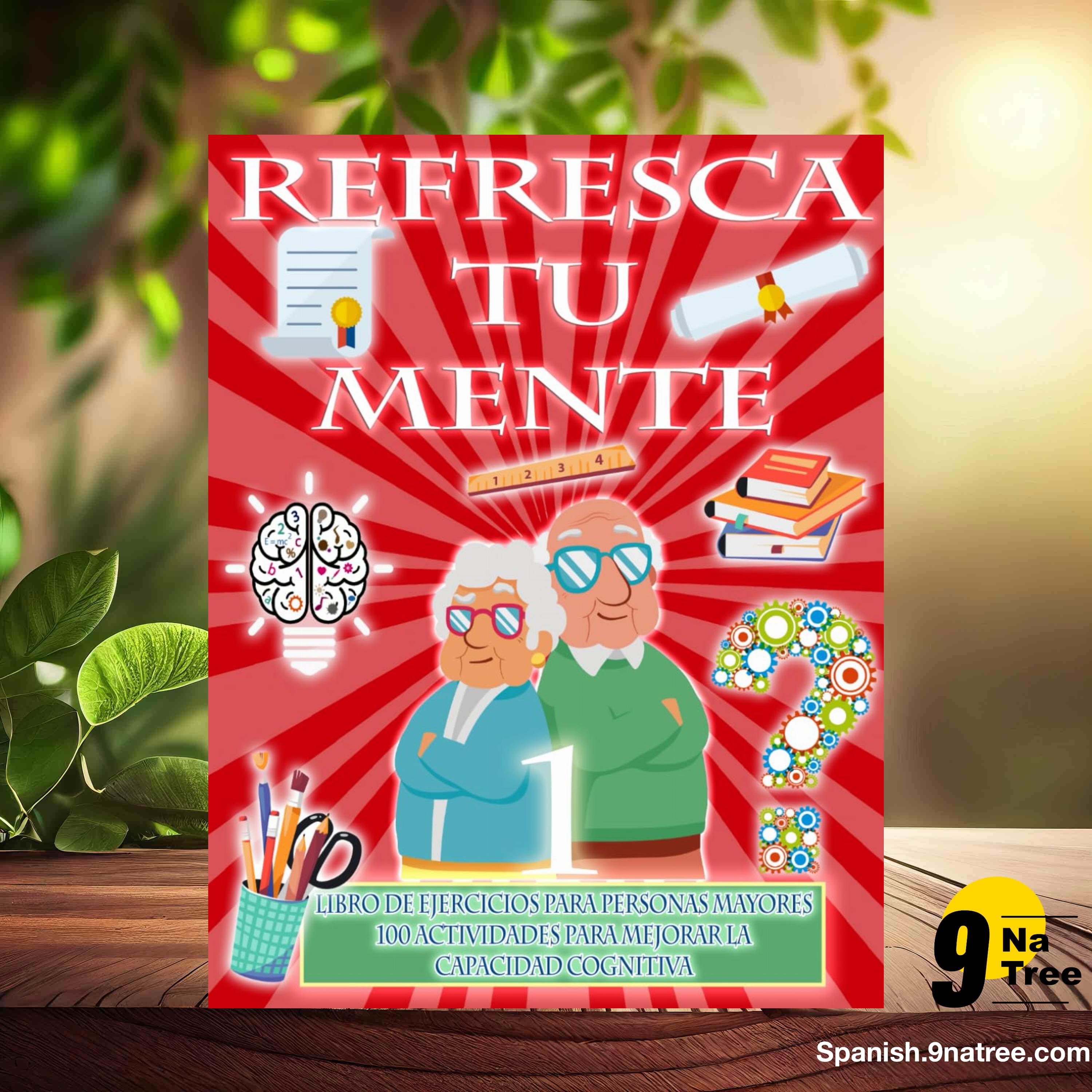 [Reseña] REFRESCA TU MENTE | LIBRO DE EJERCICIOS PARA PERSONAS MAYORES 100 ACTIVIDADES PARA MEJORAR LA CAPACIDAD COGNITIVA (Alber Doncos) Resumida. episode artwork