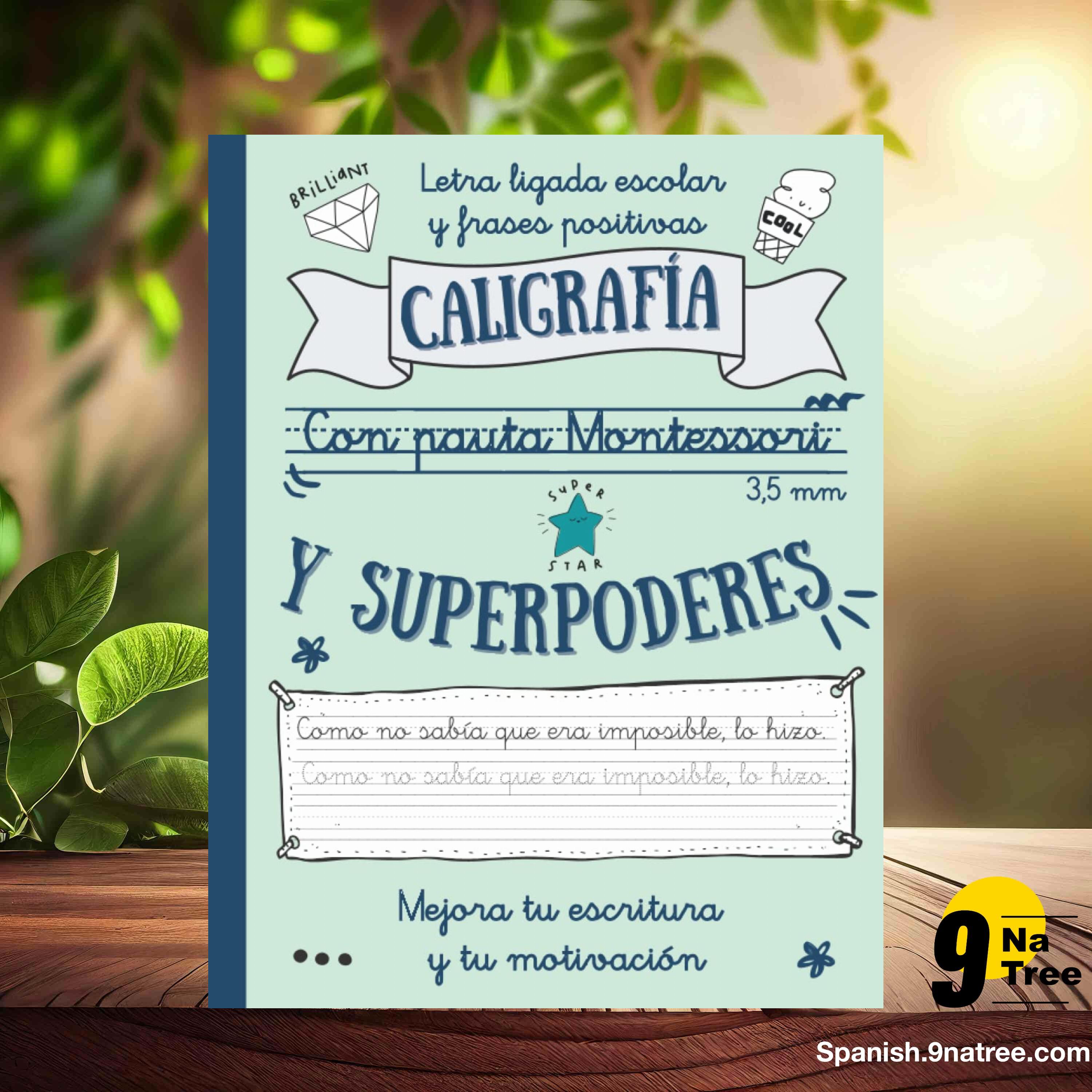 [Reseña] CALIGRAFÍA CON PAUTA MONTESSORI 3.5 mm Y SUPERPODERES (Caligrafía Moreno) Resumida. episode artwork