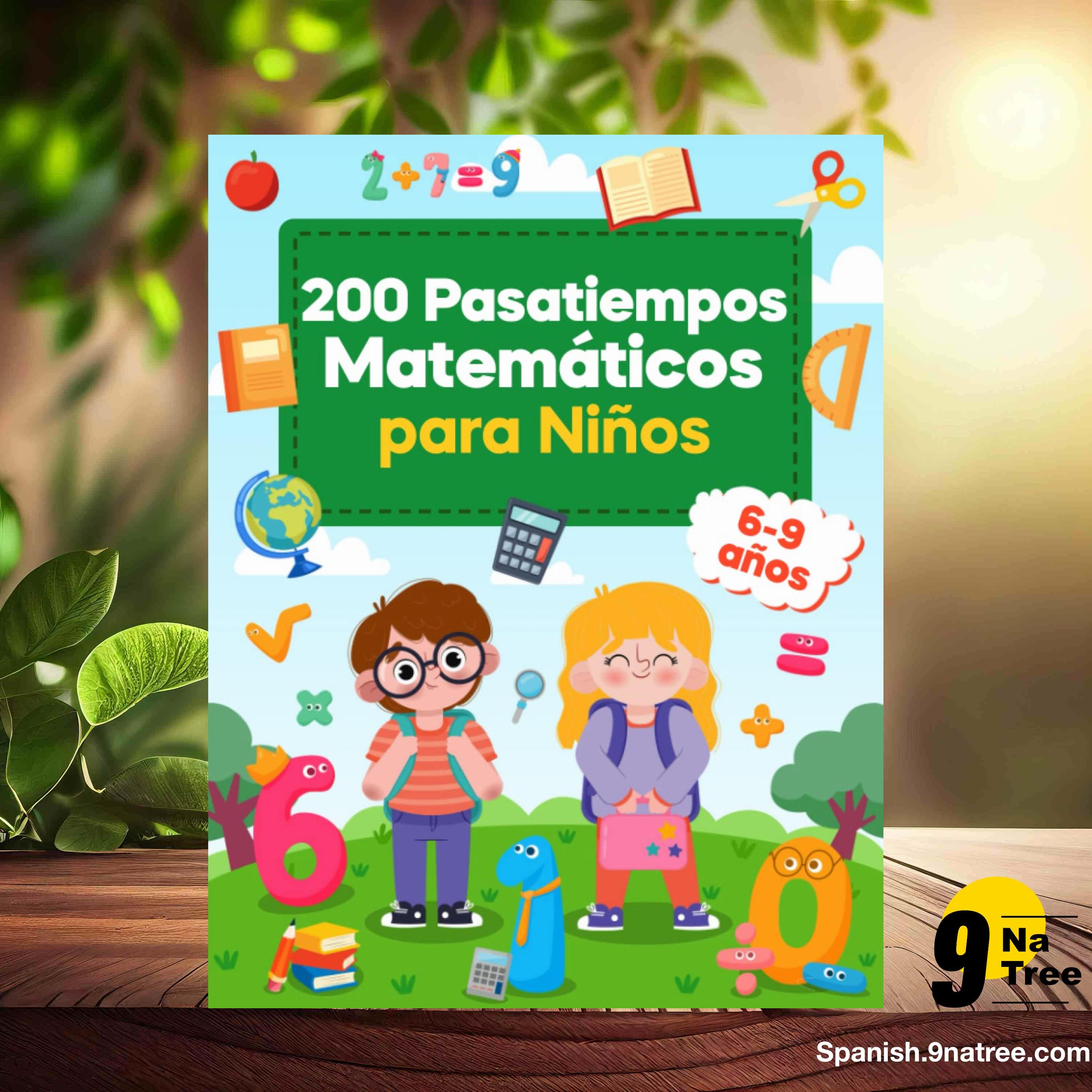 [Reseña] 200 Pasatiempos Matemáticos para Niños 6-9 Años (Ediciones Alfa) Resumida. episode artwork