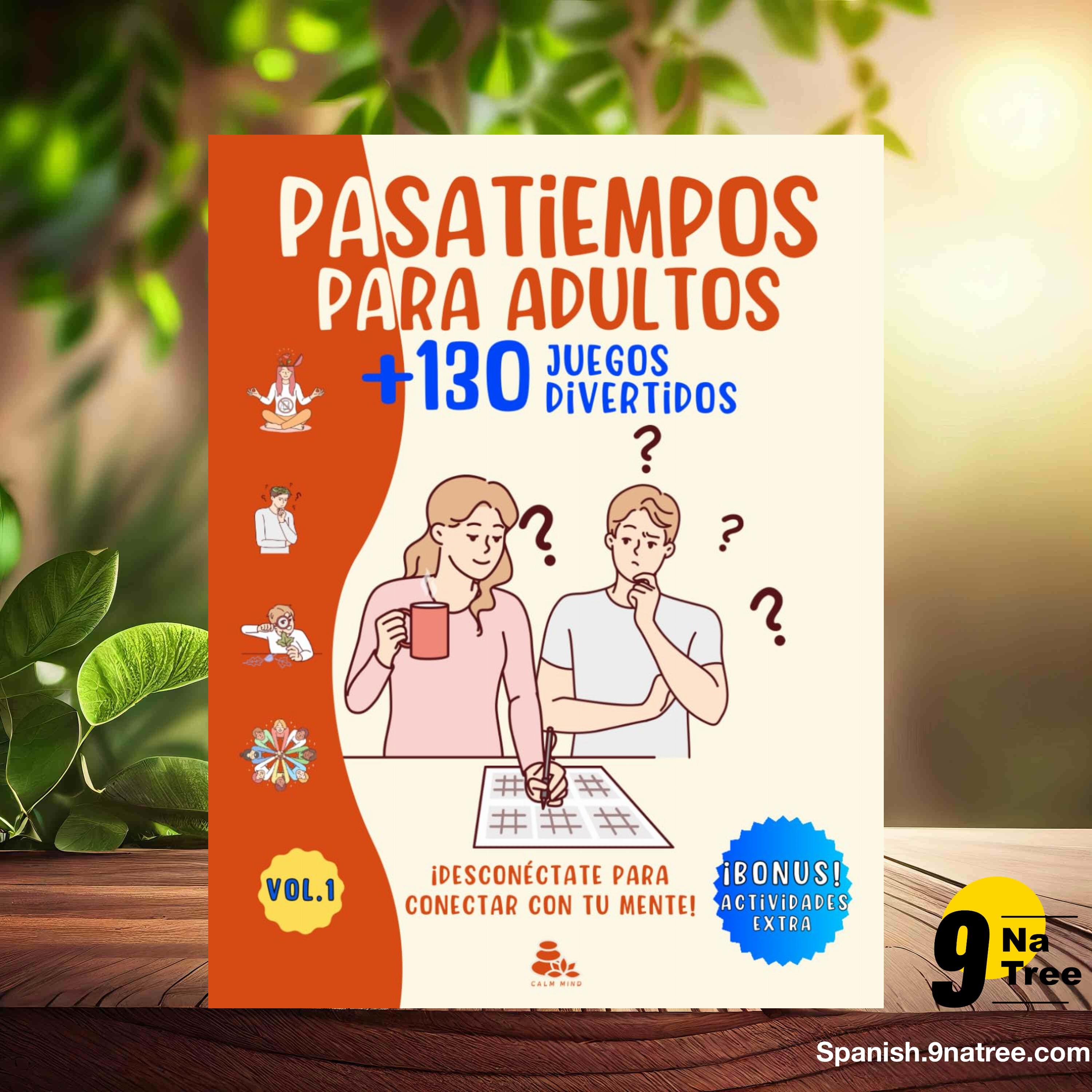 [Reseña] PASATIEMPOS PARA ADULTOS +130 JUEGOS DIVERTIDOS (Calm Mind) Resumida. episode artwork