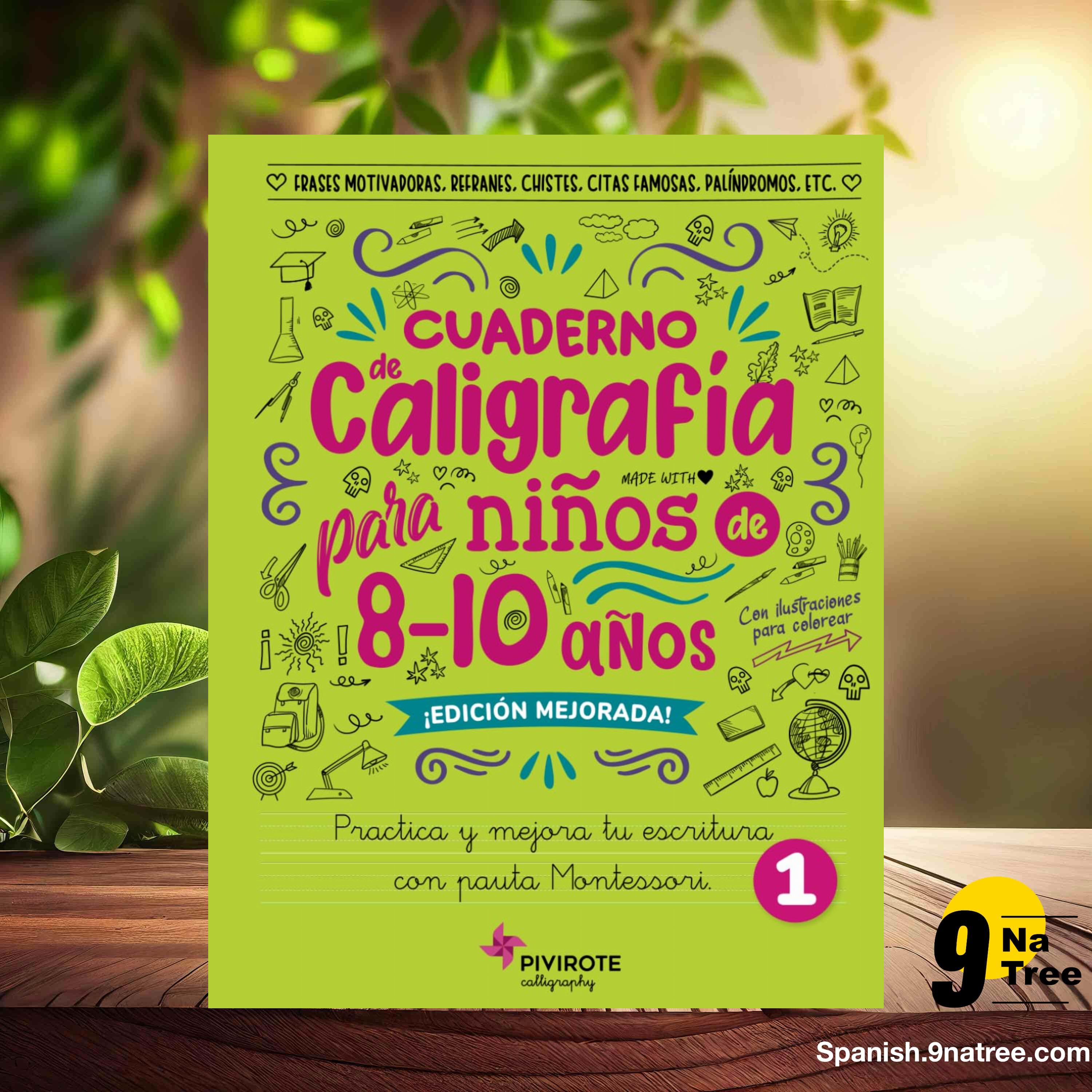 [Reseña] CALIGRAFÍA PARA NIÑOS 8-10 AÑOS (PIVIROTE) Resumida. episode artwork
